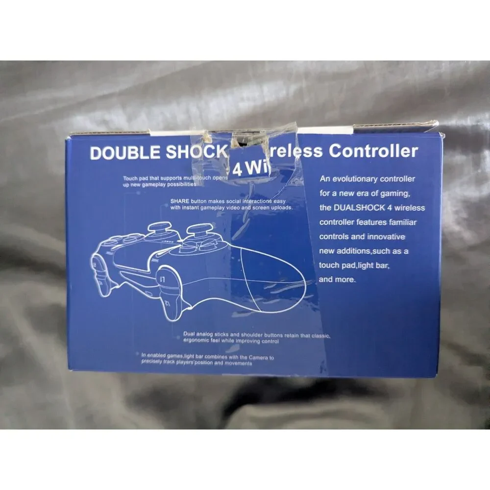 INCOMPLETE Pack Wireless Controller for PlayStation4 PC 1000mAh Battery, RGB